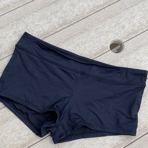 Black Bathing Suit Shorts